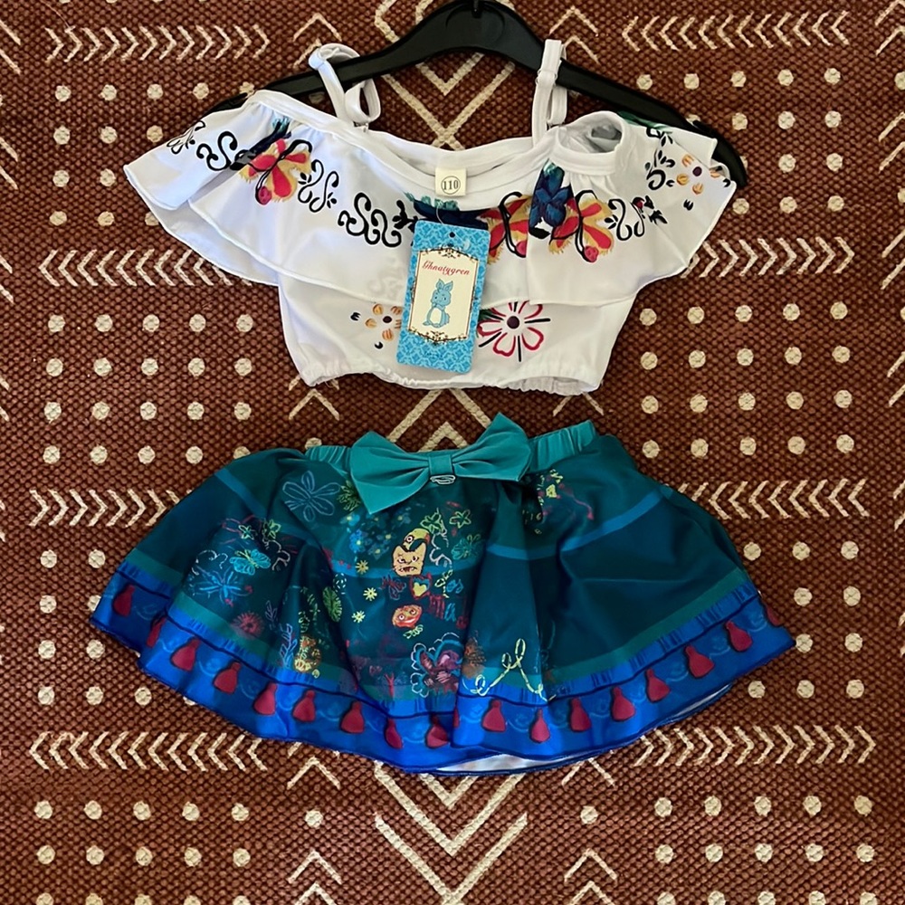 Mirabel two piece costume/swimwear